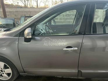 Vrata prednja leva siva TEKNG za Renault Scenic od 2009. do 2016. god.