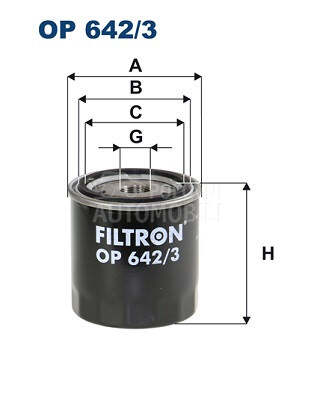 Filter ulja FILTRON