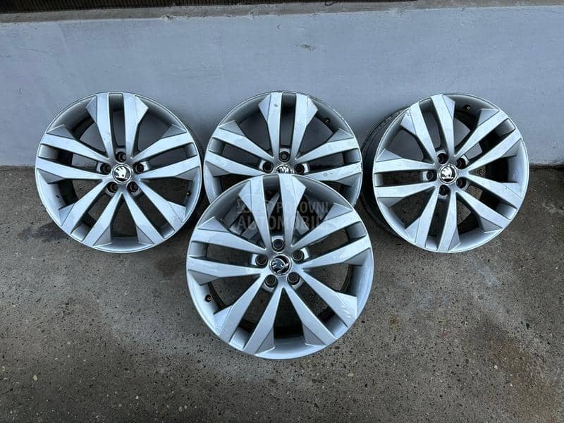 Aluminijumske felne Škoda Original 17" 5 x 100