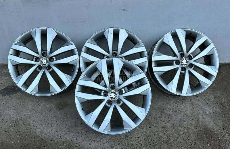 Aluminijumske felne Škoda Original 17" 5 x 100