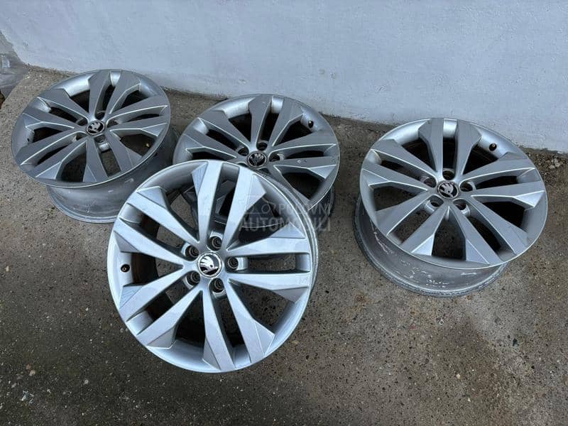 Aluminijumske felne Škoda Original 17" 5 x 100