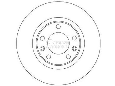 Kočioni disk za Toyota Proace City za 2019. god.