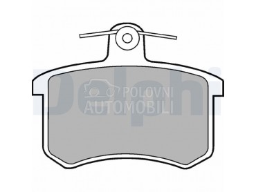 Kocione plocice za Audi Coupe od 1993. do 1996. god.