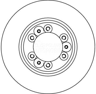 Kocioni disk TRW