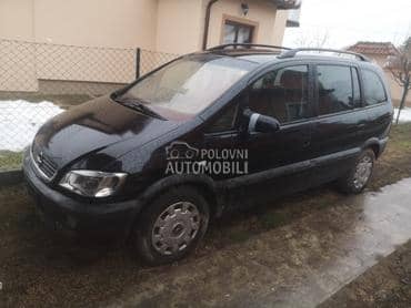 Vrata u crnoj boji za Opel Zafira od 1999. do 2005. god.