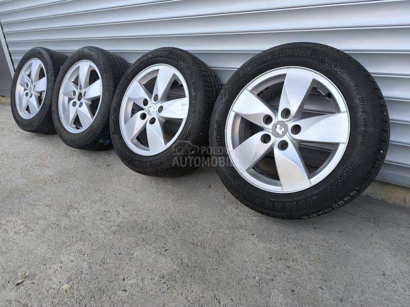 Aluminijumske felne  16" 5 x 114.3