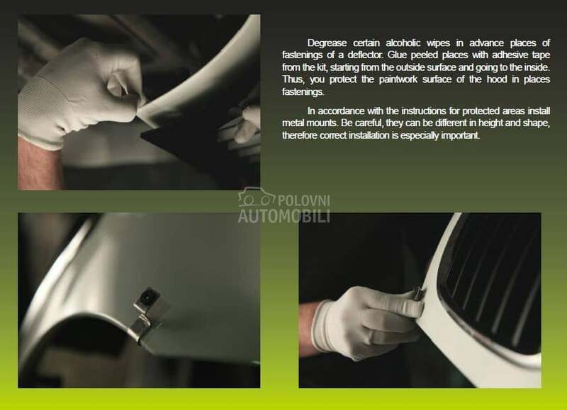 Deflektor-štitnik za haubu