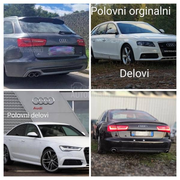 Audi A6 C7 -  kompletan auto u delovima