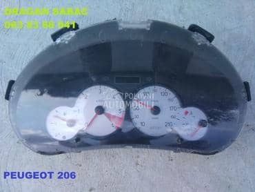 Kilometar sat - brzinomer za Peugeot 607 od 1996. do 2012. god.