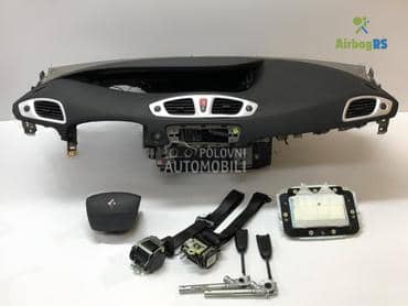 Airbag set za Renault Scenic od 2009. do 2016. god.