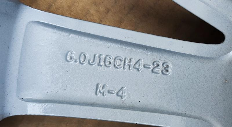 Aluminijumske felne  16" 4 x 108