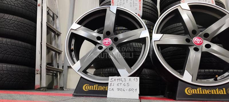 Aluminijumske felne  19" 5 x 114.3