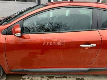 Vrata leva oranž TEENJ coupe za Renault Megane od 2008. do 2016. god.