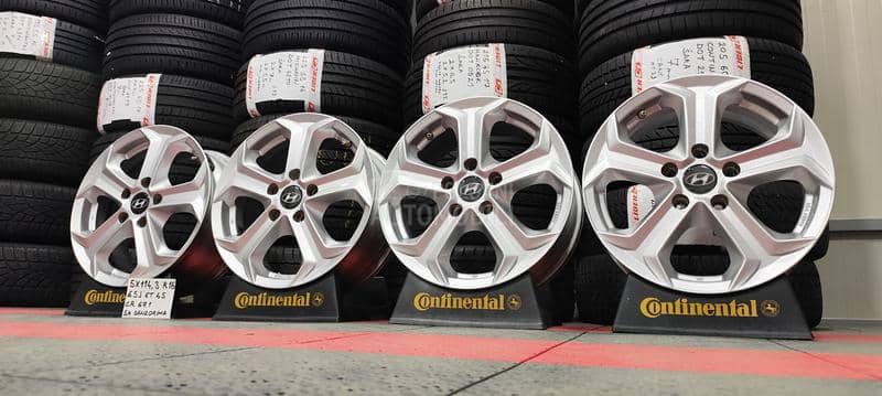 Aluminijumske felne  16" 5 x 114.3