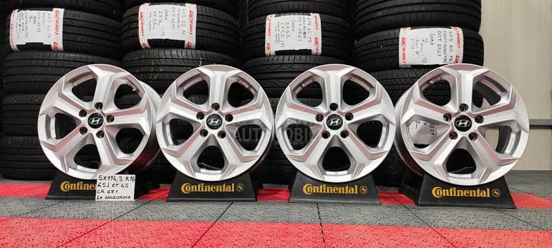 Aluminijumske felne  16" 5 x 114.3