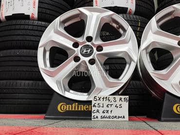 Aluminijumske felne  16" 5 x 114.3