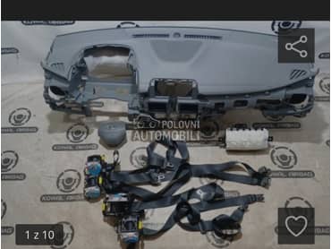 tabla airbag pojasevi za Hyundai Kona od 2014. do 2025. god.