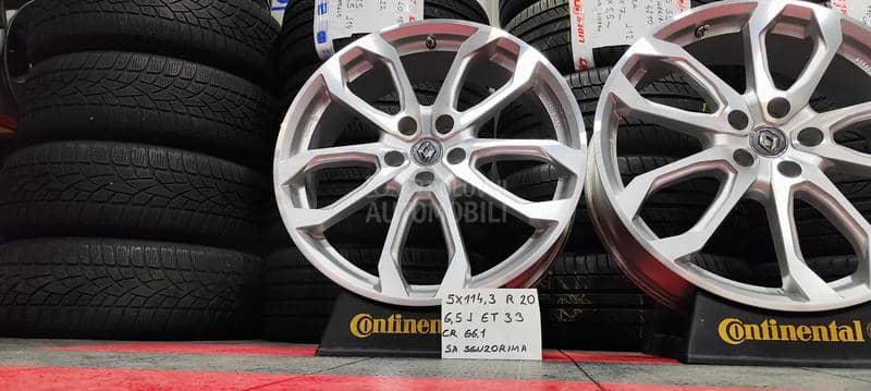 Aluminijumske felne  20" 5 x 114.3