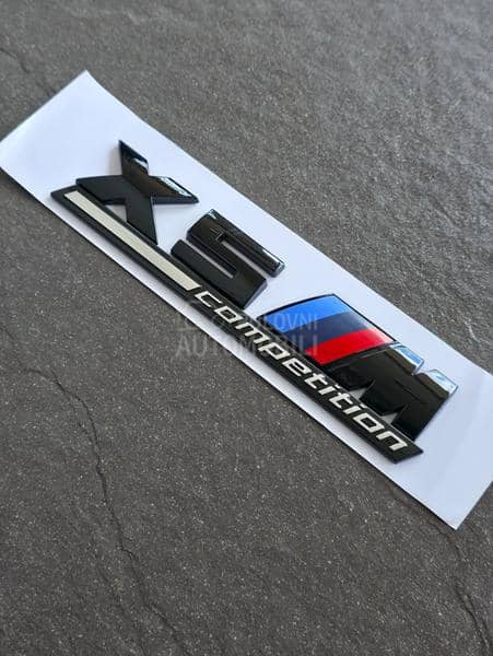 X5M competition crna oznaka