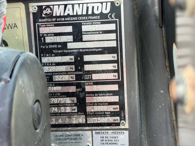 Manitou Mlt 1035 lsu