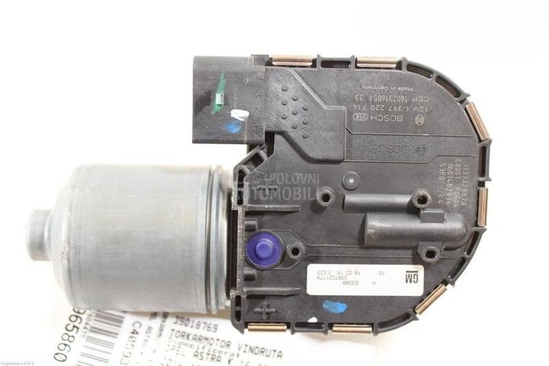 Motor i mehanizam brisaca