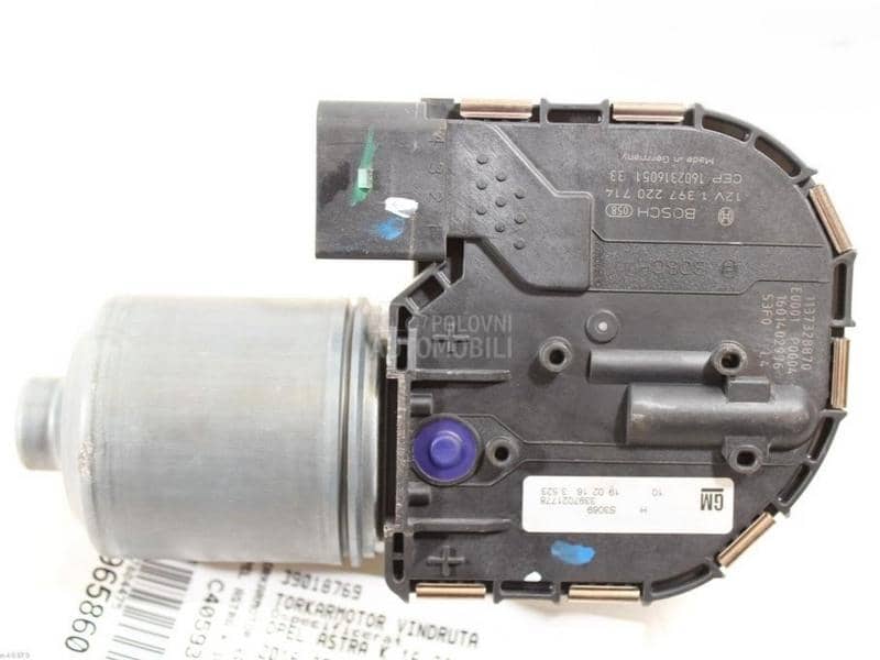 Motor i mehanizam brisaca