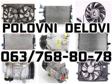 Duvaljke i delovi ventilacije za Volkswagen Caddy, Tiguan, Touareg ... od 2005. do 2017. god.