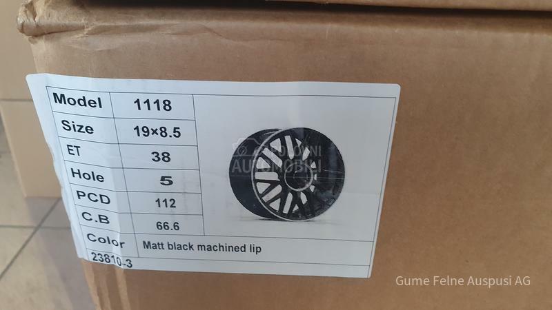 Aluminijumske felne  19" 5 x 112