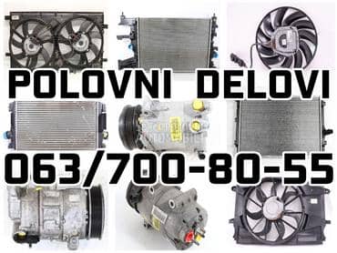 Duvaljke i delovi ventilacije za Opel Tigra, Zafira, Agila ... od 2003. do 2019. god.