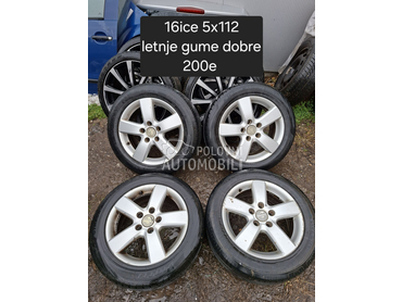 Aluminijumske felne više seta razno 16 16" 5 x 112