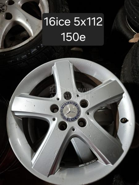 Aluminijumske felne više seta razno 16 16" 5 x 112