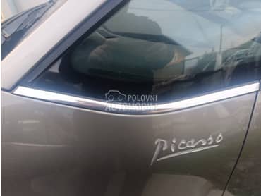 niklovana lajsna na krilu leva za Citroen C4 Grand Picasso, C4 Picasso od 2006. do 2013. god.