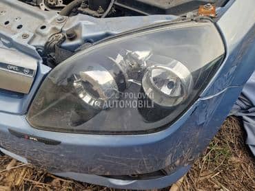 Levi far crni za Opel Tigra