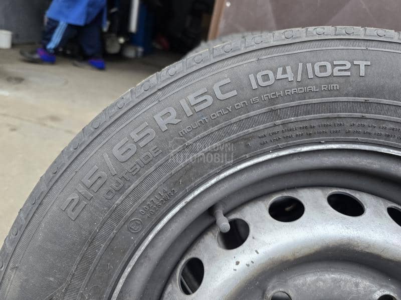 Čelične felne ford 15" 5 x 160