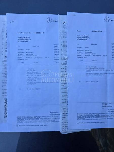 Mercedes Benz E 220 prava kilometraza