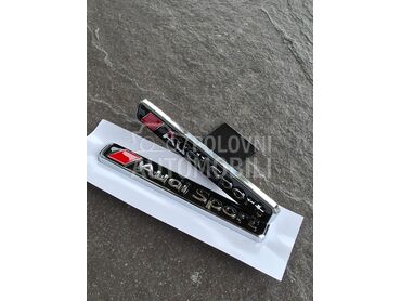 Sport crno hrom oznaka NOVO za Audi Ostalo