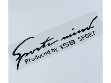 Sport mind 159 nalepnica NOVO za Alfa Romeo 159