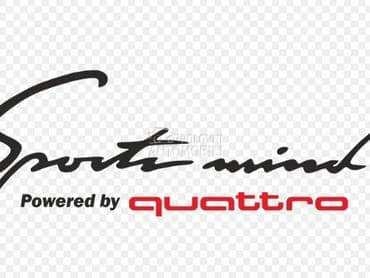 Quattro sport mind nalepnica za Audi Ostalo