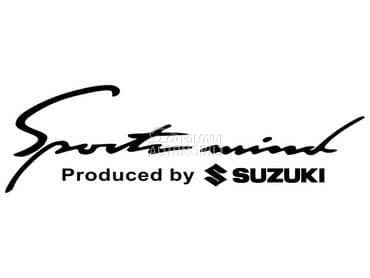 Sport mind nalepnica NOVO za Suzuki Ostalo