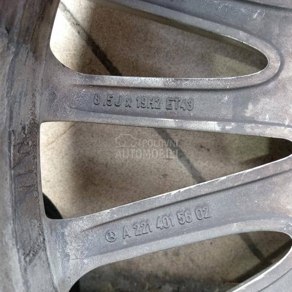 Aluminijumske felne Ronal 19" 5 x 112
