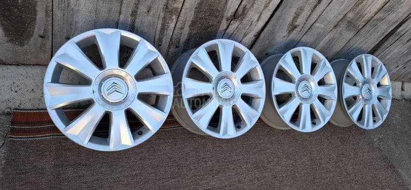 Aluminijumske felne citroen orginal 17" 4 x 108