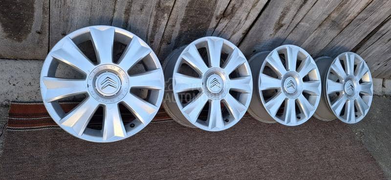 Aluminijumske felne citroen orginal 17" 4 x 108