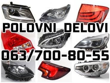 Unutrašnja svetla za Opel Tigra, Vectra, Zafira ... od 2005. do 2019. god.