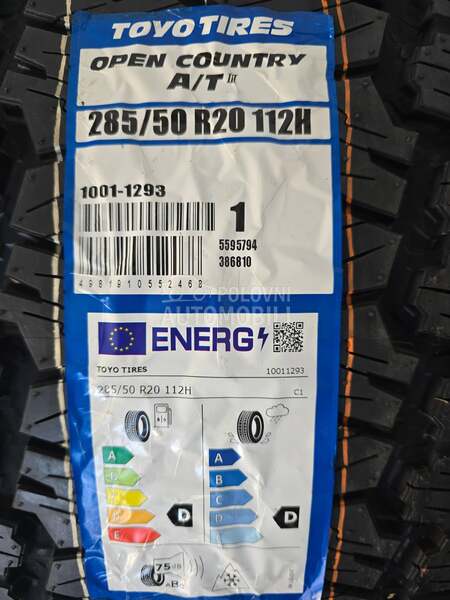Toyo 285/50 R20 Letnja