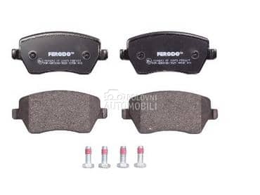 Komplet pločica disk- kočnica za Mercedes Benz Citan od 2012. do 2021. god.