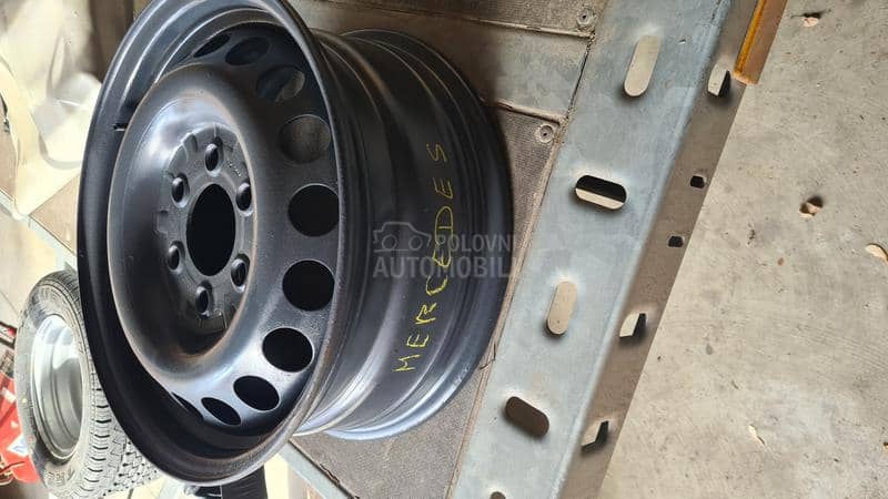 Čelične felne Mercedes 16" Bez rupa