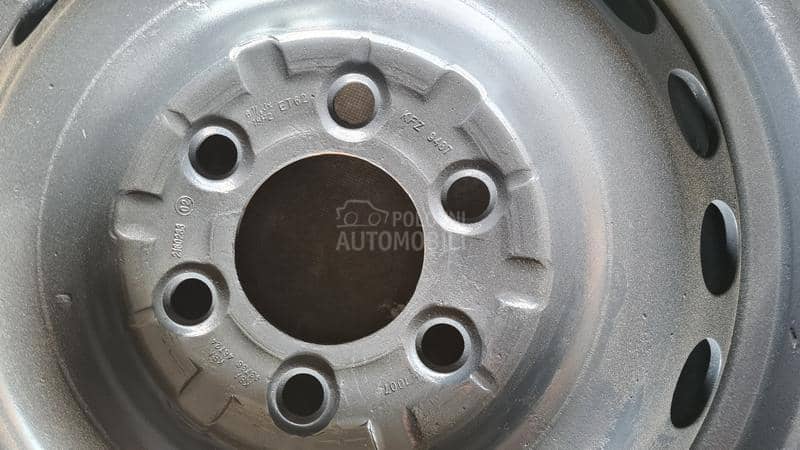 Čelične felne Mercedes 16" Bez rupa