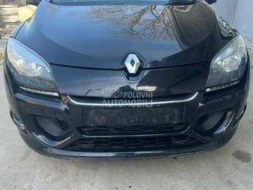 Branik prednji crni TEGNE za Renault Megane od 2008. do 2012. god.