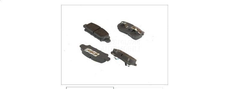 Komplet pločica, disk-kočnica