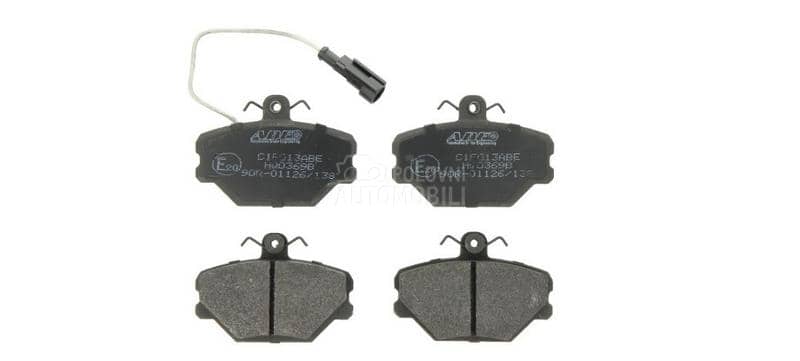 Komplet pločica, disk-kočnica